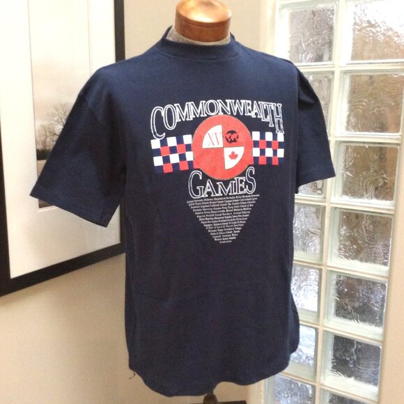 1994 Commonwealth Games Short Sleeve T-Shirt NEW Size XL Vintage - Picture 1 of 4